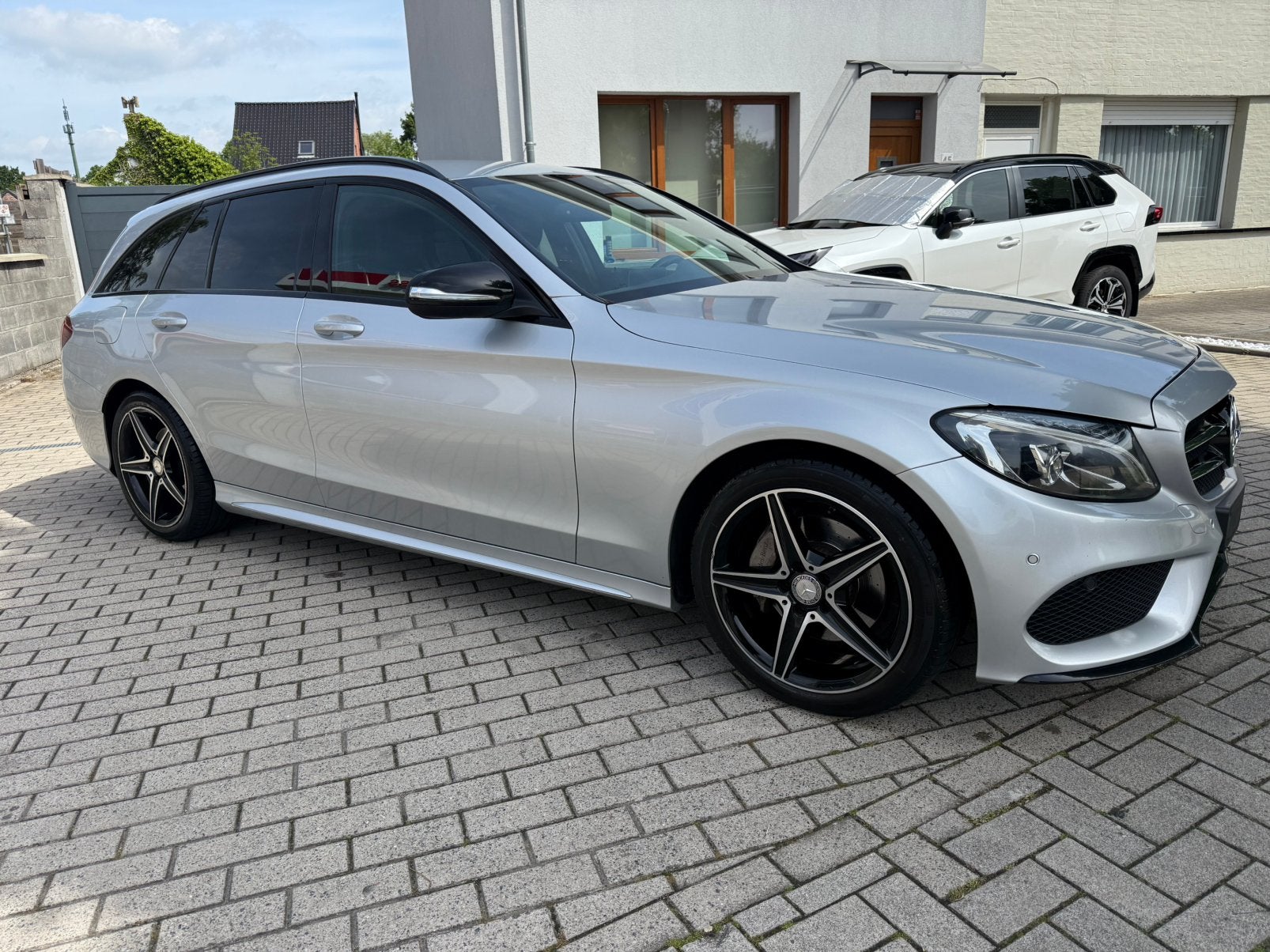 C220CDI.Automaat AMG-pack bj2015. BTW wagen, Auto's, Automaat, Achterwielaandrijving, 4 cilinders, Bedrijf