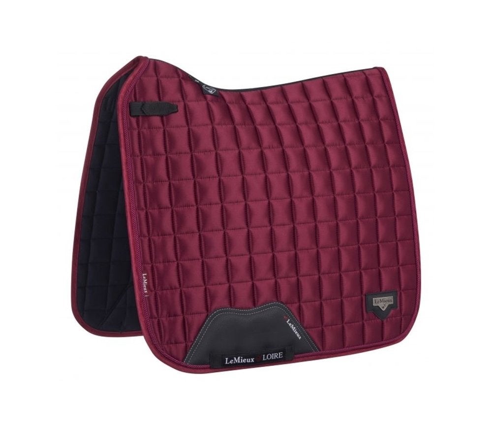 LeMieux Loire dressuur dekje Mulberry full SALE -35%!, Full (L), Dressuurdekje, Rood, Ophalen of Verzenden