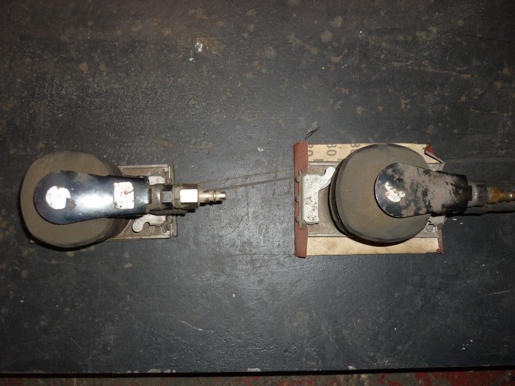 2 schuurmachines voor compressor, Bricolage & Construction, Outillage | Ponceuses, Enlèvement, Utilisé