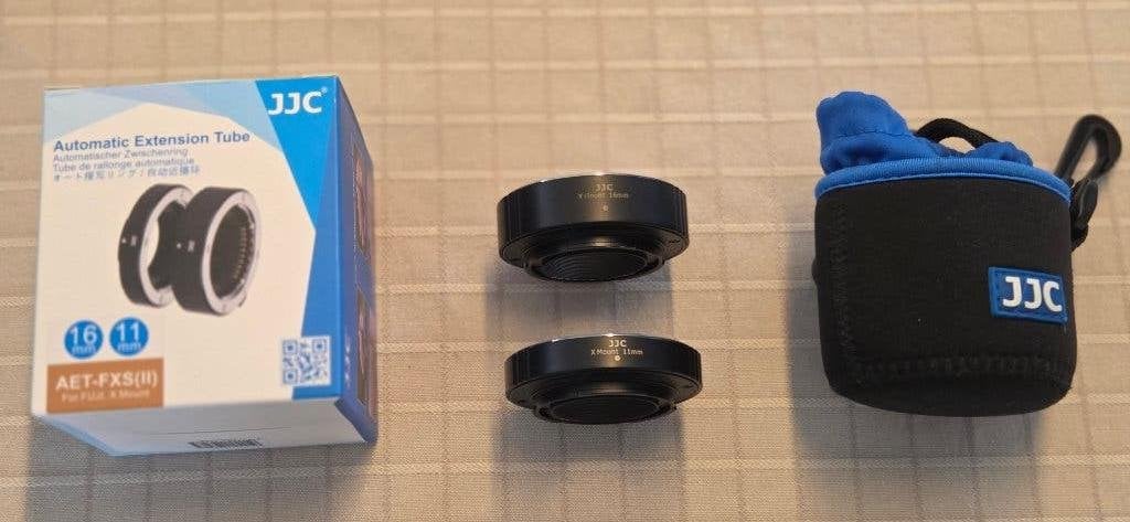 Fujifilm tussenringen merk JJC type MACRO voor X-Mount, Ophalen, Fujifilm, Macrofunctie, Zo goed als nieuw
