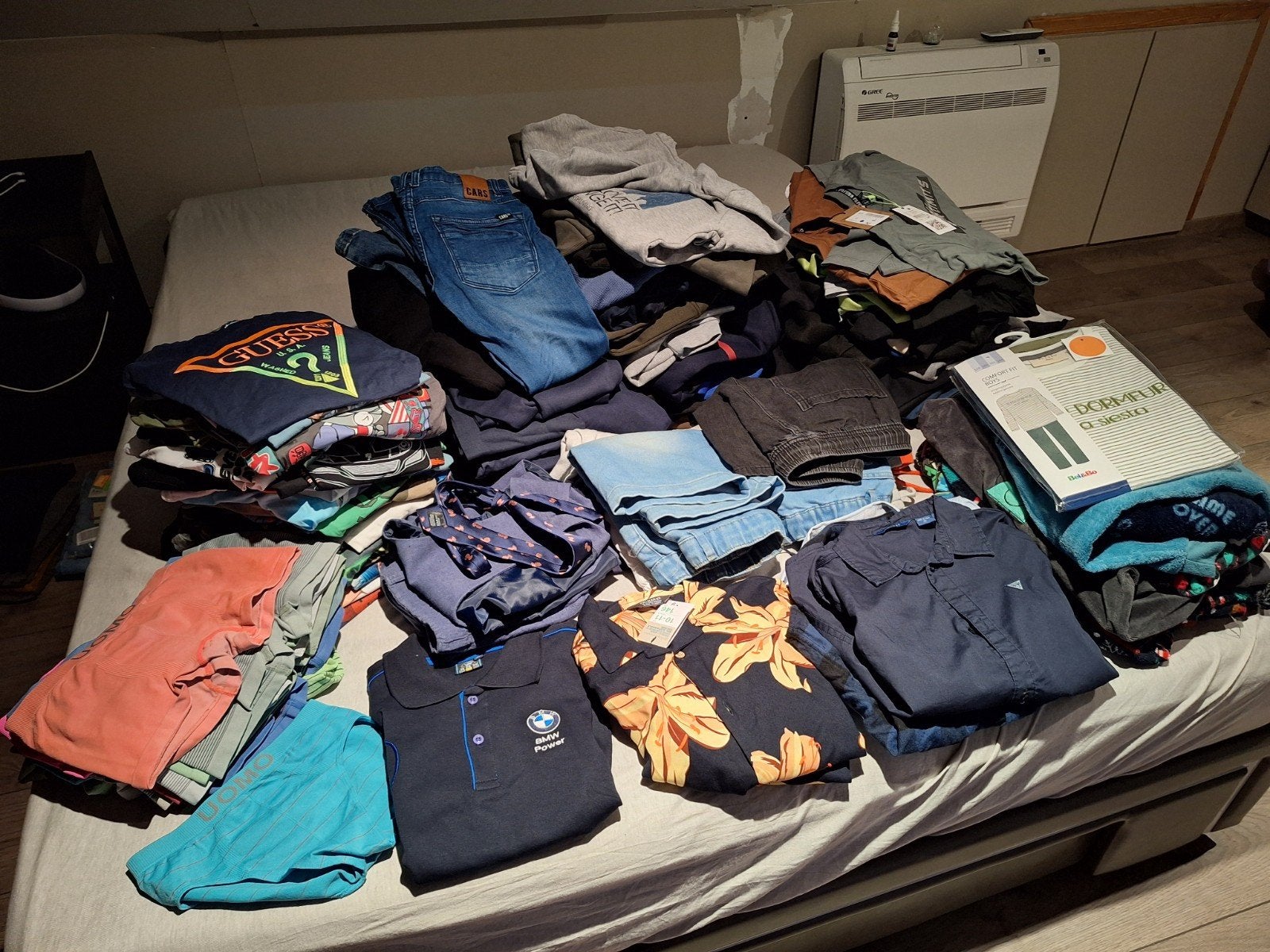 groot pakket kkedij laat 146/152 (137stuks), Ophalen, Gebruikt, Jongen
