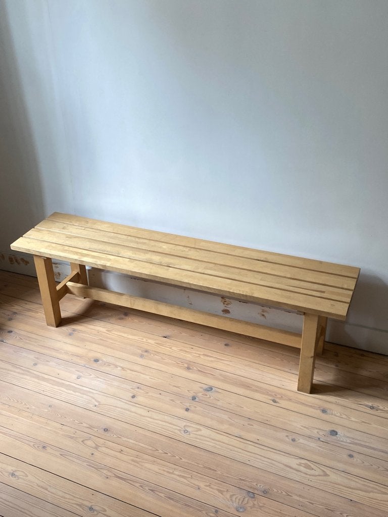 IKEA NORDEN houten zitbank, Huis en Inrichting, Ophalen, Gebruikt, Hout