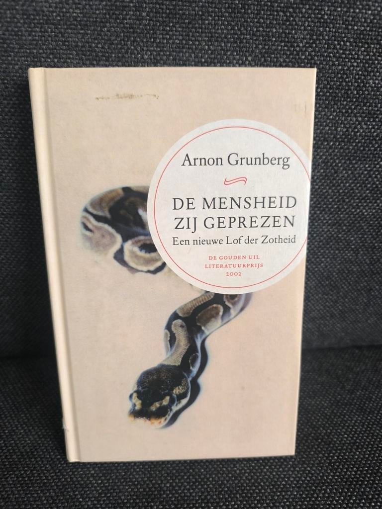 De mensheid zij geprezen (Arnon Grunberg), Enlèvement, Comme neuf, Arnon Grunberg, Pays-Bas