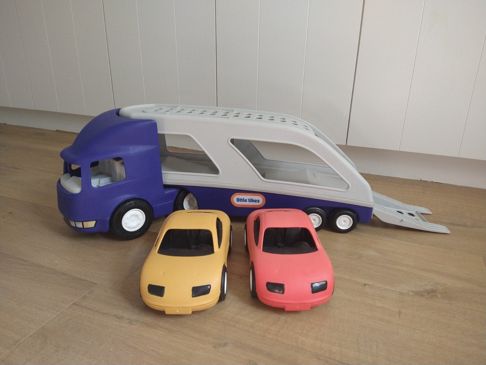 Little Tikes - Grote autotransporter, Ophalen, Zo goed als nieuw