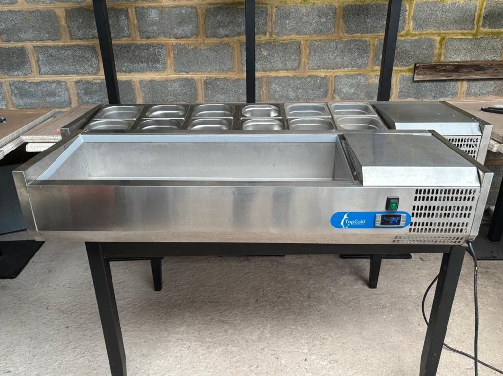 Saladette réfrigérée 120cm, Enlèvement, Utilisé