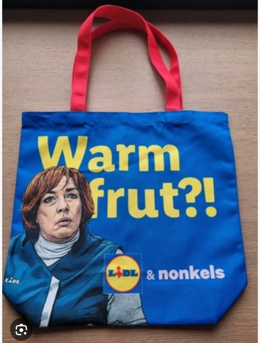 Boodschappentas gezocht Lidl nonkels, Ophalen of Verzenden, Zo goed als nieuw