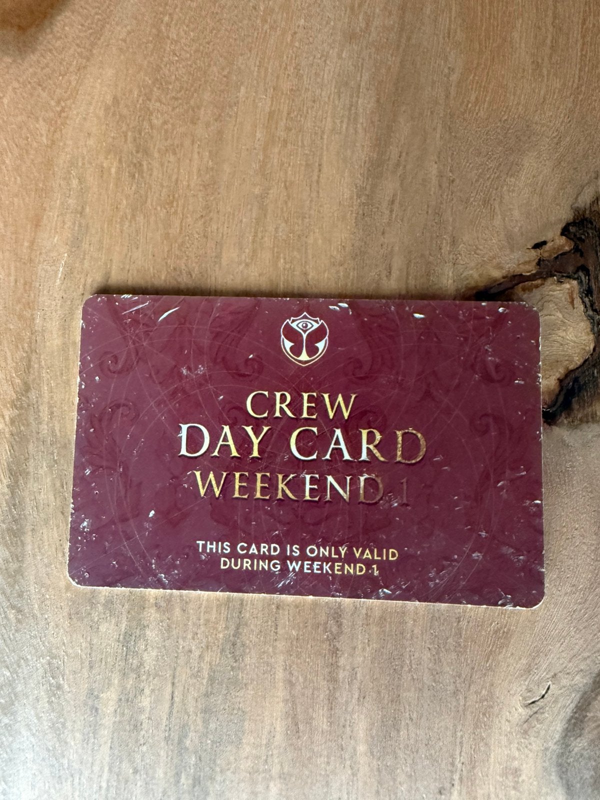 Tomorrowland Crew kaart 2026