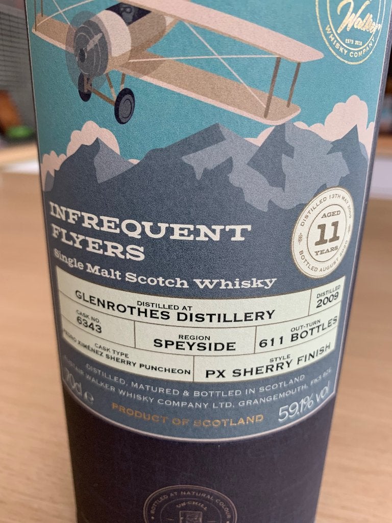 Whisky Glenrothes PX 2009-2020, Verzamelen, Ophalen, Nieuw, Vol