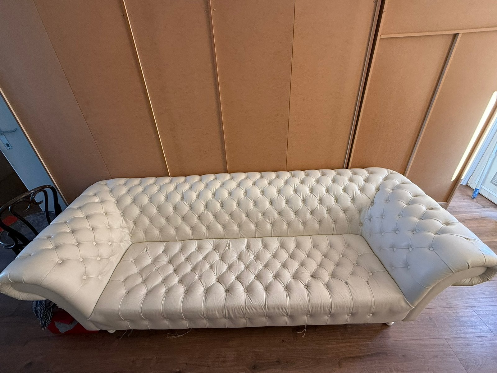 Jeu de 3 fauteuils meubles 1 grand et 2 petits, Enlèvement, Utilisé, Quatre personnes ou plus, Cuir