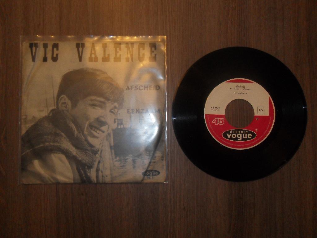 Vic Valence - Afscheid, Cd's en Dvd's, Vinyl | Nederlandstalig, Ophalen of Verzenden, Gebruikt, 7 inch, Levenslied of Smartlap