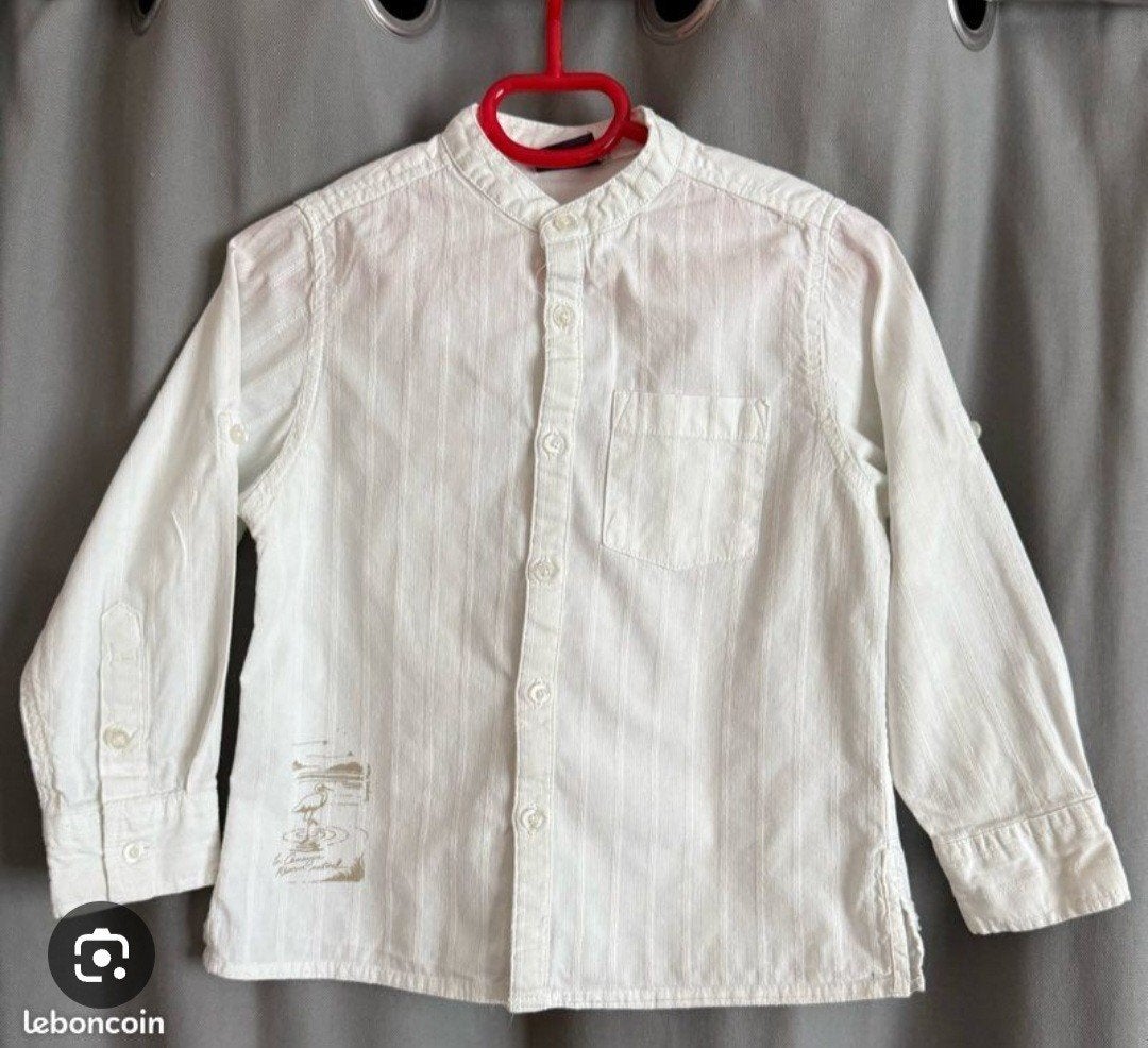 Chemise t86 2 ans sergent major, Kinderen en Baby's, Babykleding | Maat 86, Ophalen