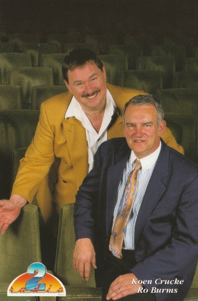 Koen Crucke en Ro Burms - foto - 1996, Ophalen of Verzenden, Zo goed als nieuw, Foto of Kaart
