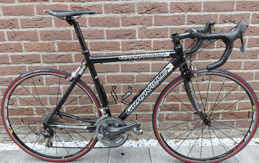 Alu racefiets met Shimano 10v, Fietsen en Brommers, Fietsen | Racefietsen, Ophalen, 28 inch, Gebruikt, Velgrem
