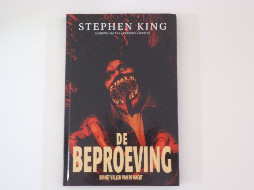 Stephen King De beproeving bij het vallen van de nacht STRIP, Boeken, Ophalen of Verzenden, Gelezen, Stephen King