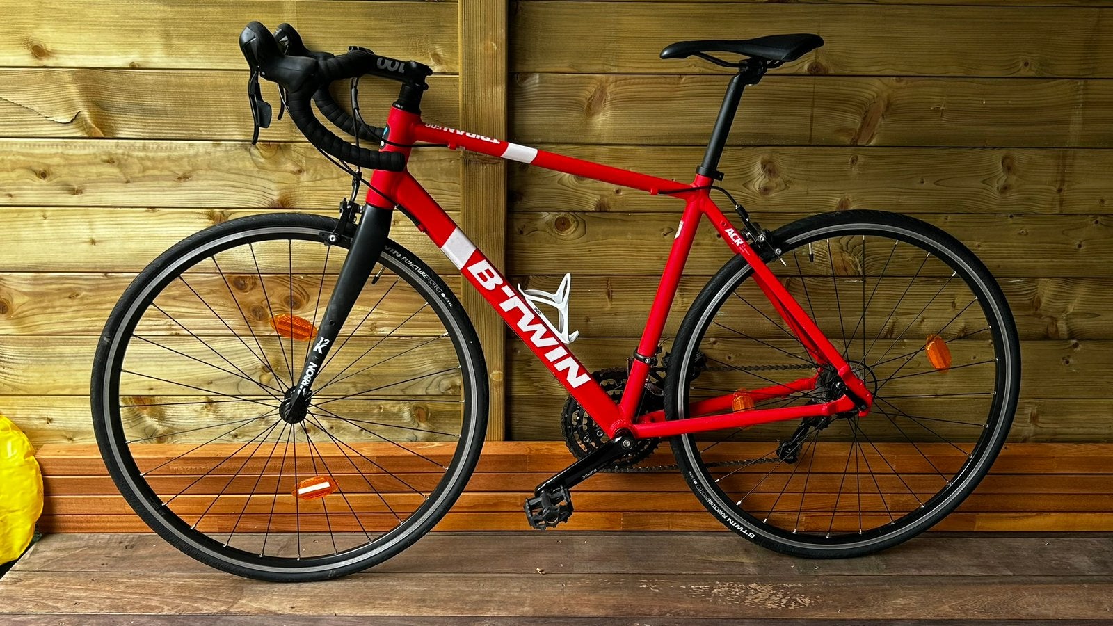 Vélo de course Triban 500, Vélos & Vélomoteurs, Vélos | Vélos de course, Autres marques, Frein sur jante, 57 à 61 cm, Enlèvement