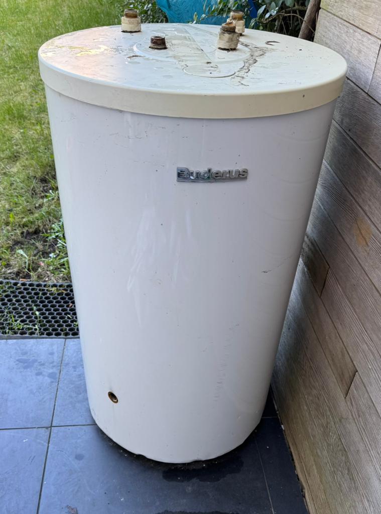 Buderus Boiler S120/5W, Doe-het-zelf en Bouw, 100 liter of meer, Ophalen, Gebruikt, Boiler