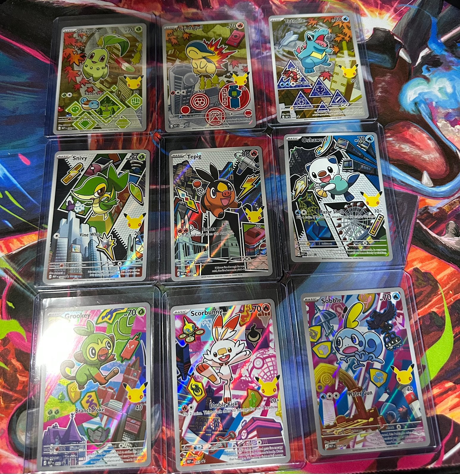 Pokémon First Partner Pack 2 Set - Pikachu Stamp - Near Mint, Hobby en Vrije tijd, Verzamelkaartspellen | Yu-gi-Oh!, Ophalen of Verzenden