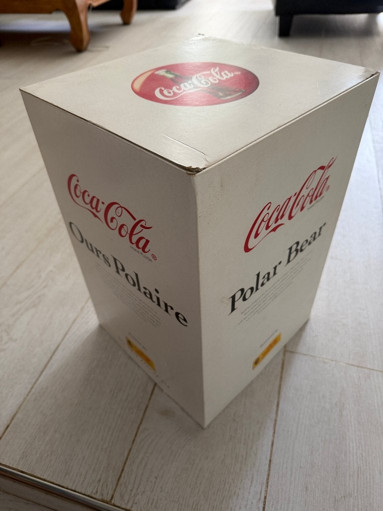 Ours Steiff "Polar Bear Coca-Cola"1999, Collections, Enlèvement, Neuf, Ours en tissus, Steiff