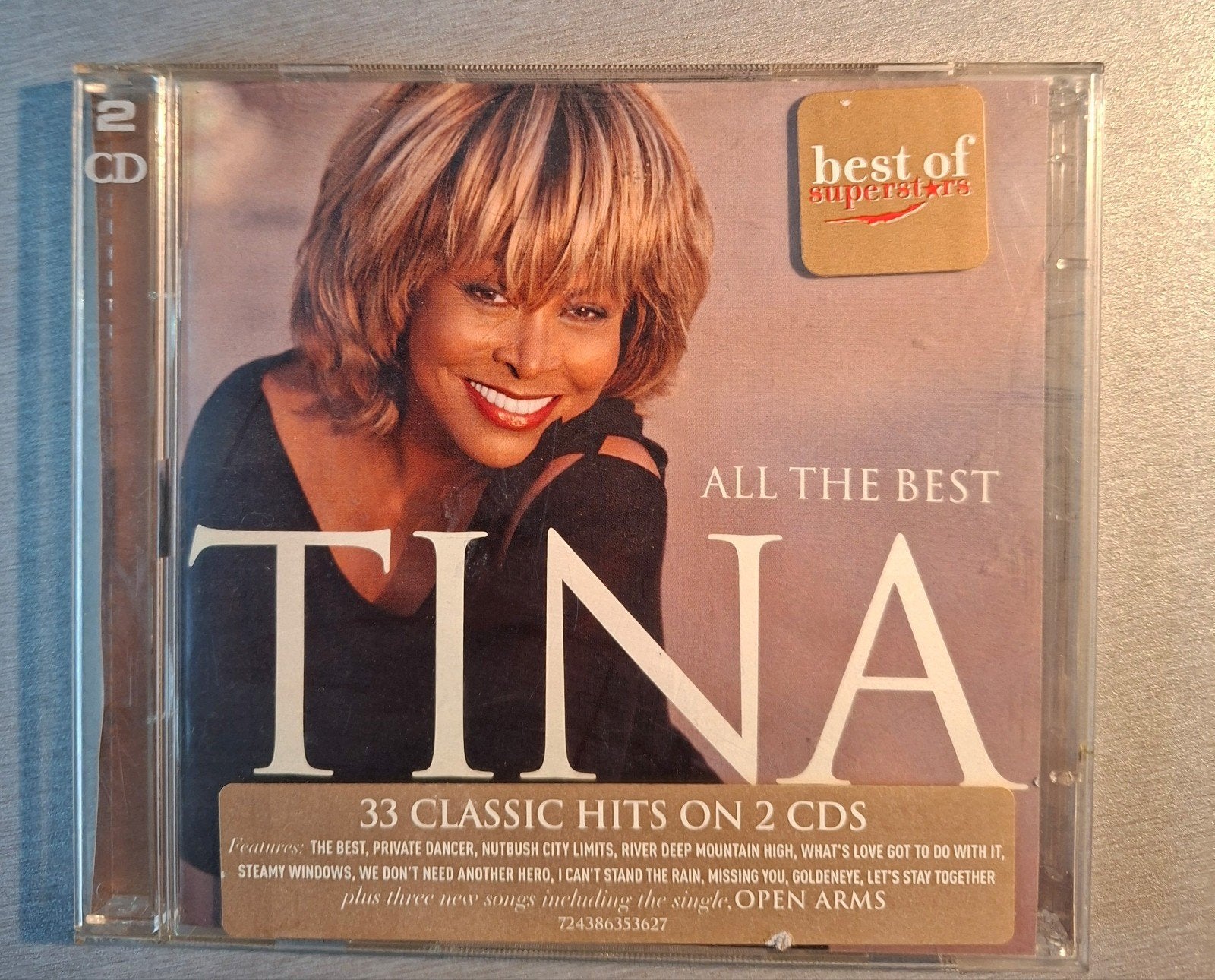 2cd. Tina Turner. Tina. All the Best., Ophalen of Verzenden