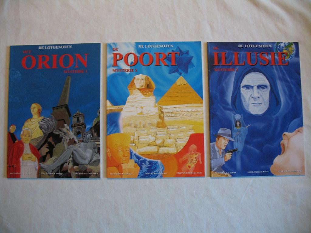 De Lotgenoten,1ste druk,nrs 1, 2, 3, Meerdere stripboeken, Ophalen of Verzenden, Nieuw