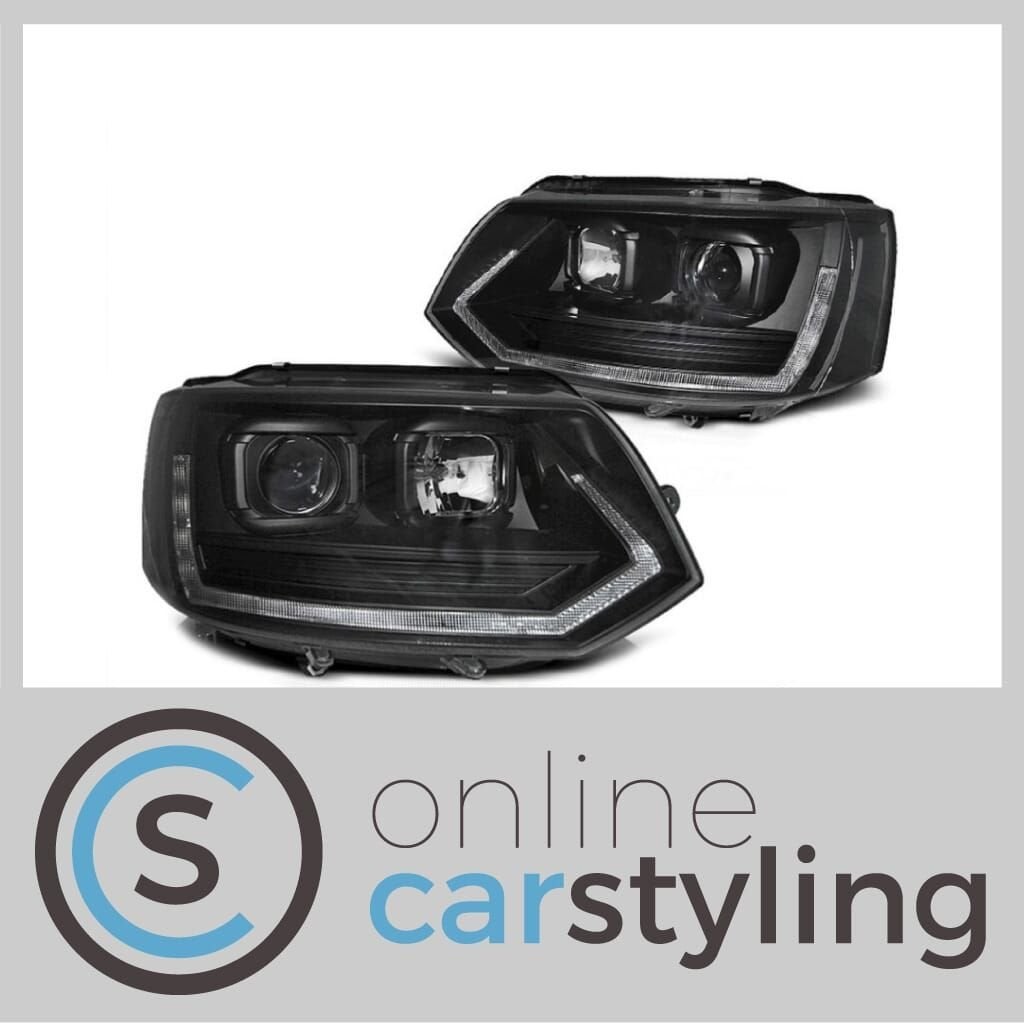 Koplampen VW Transporter T5 Lightbar Design, Auto-onderdelen, -, Volkswagen, -, Nieuw