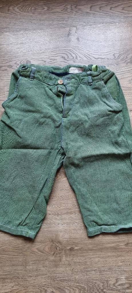 speciale geklede groene short of bermuda ZARA maat 152 - 158, Kinderen en Baby's, Kinderkleding | Maat 158, Broek, Gebruikt, Ophalen of Verzenden