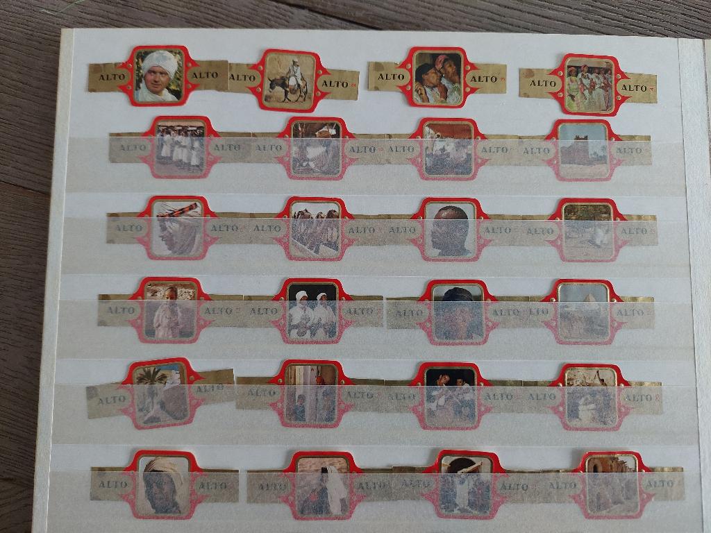 sigarenbandjes ALTO "Sahara", Verzamelen, Ophalen of Verzenden, Zo goed als nieuw, Sigarenbandjes