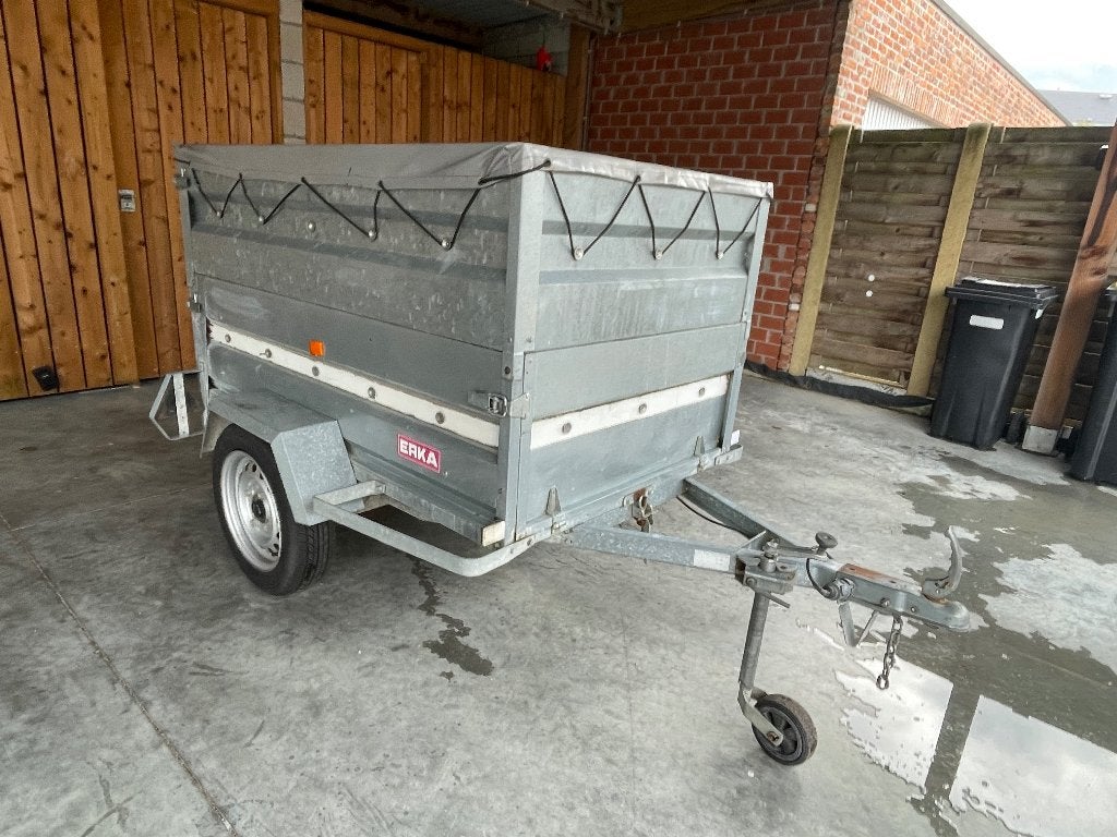 aanhangwagen, Ophalen