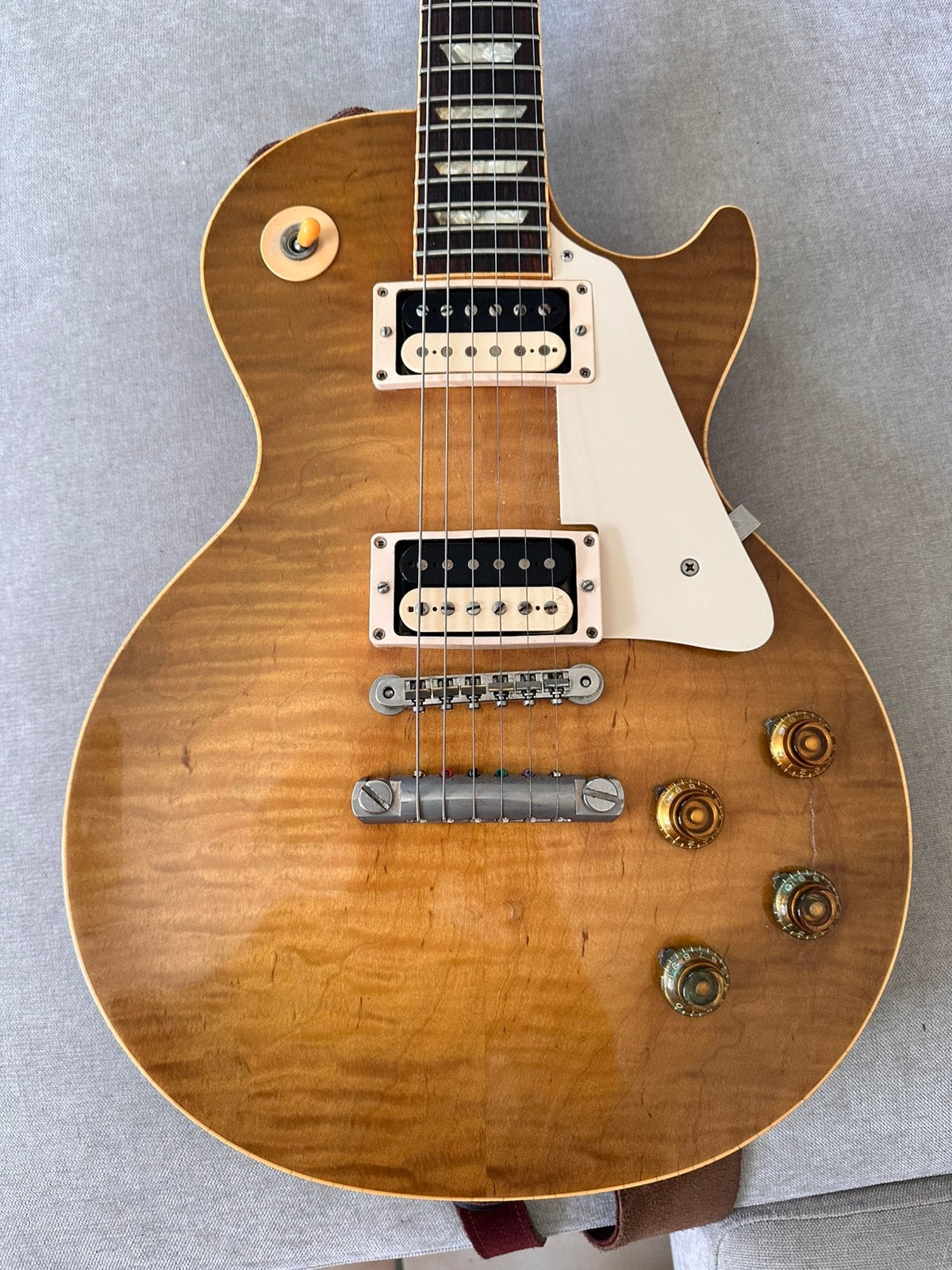 1997 Gibson custom shop Art and historic R8 ‘58 RI les paul, Muziek en Instrumenten, Ophalen, Zo goed als nieuw, Gibson
