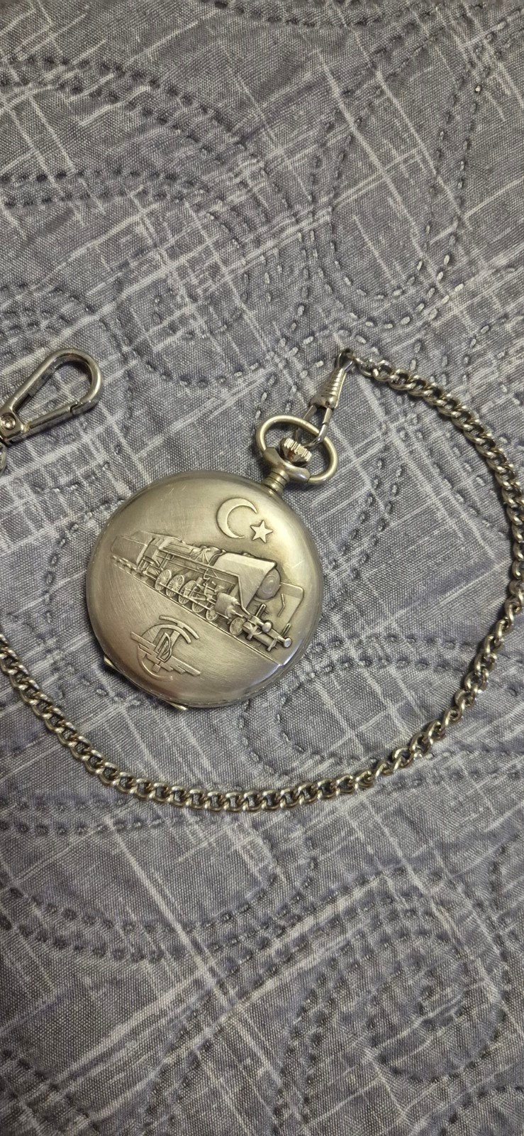 cep Saati T.C.D.D MONTRE DE POCHE, Bijoux, Sacs & Beauté, Enlèvement, Montre de poche