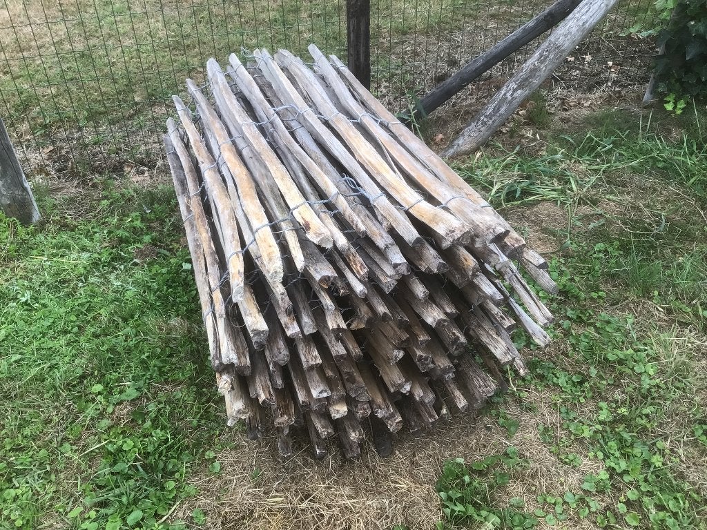 Kastanje hekwerk, Ophalen, Gebruikt