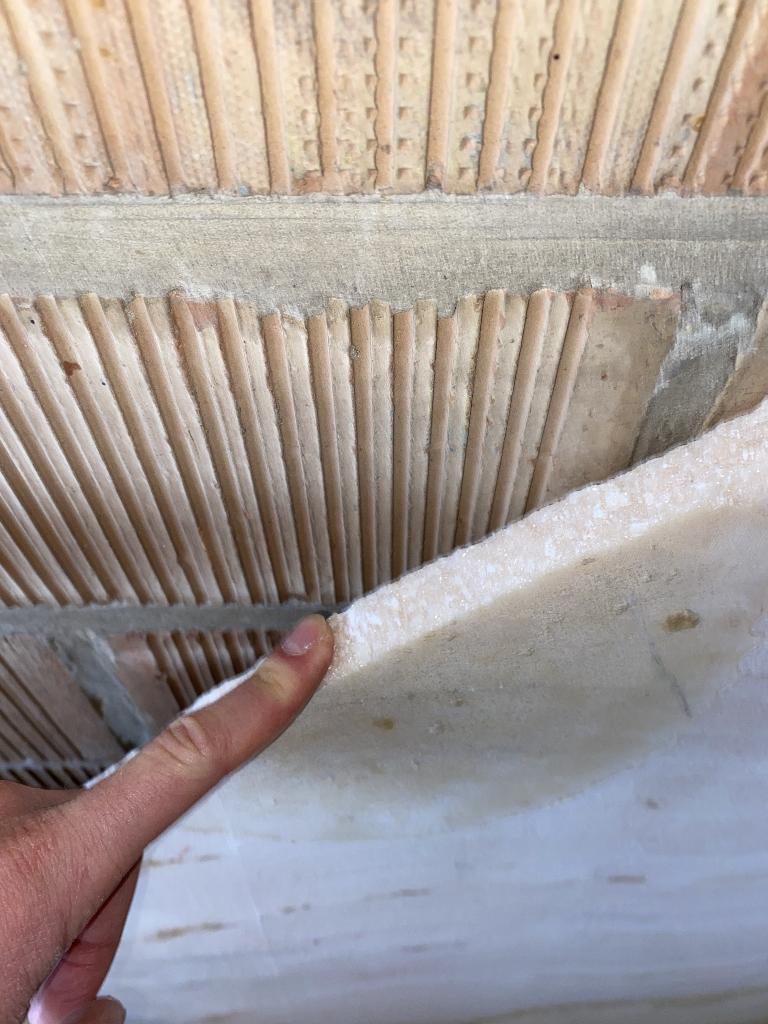 Marmer uit renovatie, Ophalen of Verzenden
