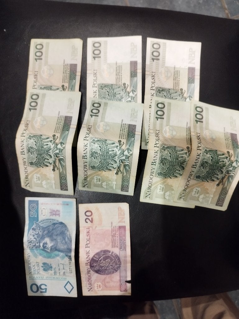 Billets Zlotis  polonais, Enlèvement