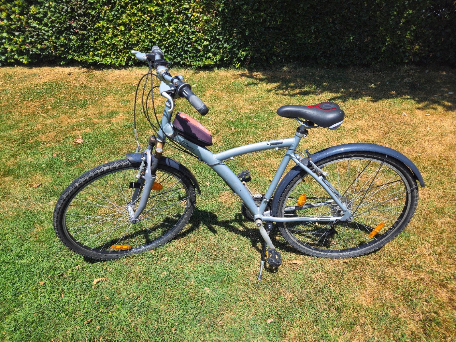 Vélo tout chemin VTC B'Twin Original 500 – Bon état, Autres marques, Frein sur jante, Enlèvement, Utilisé