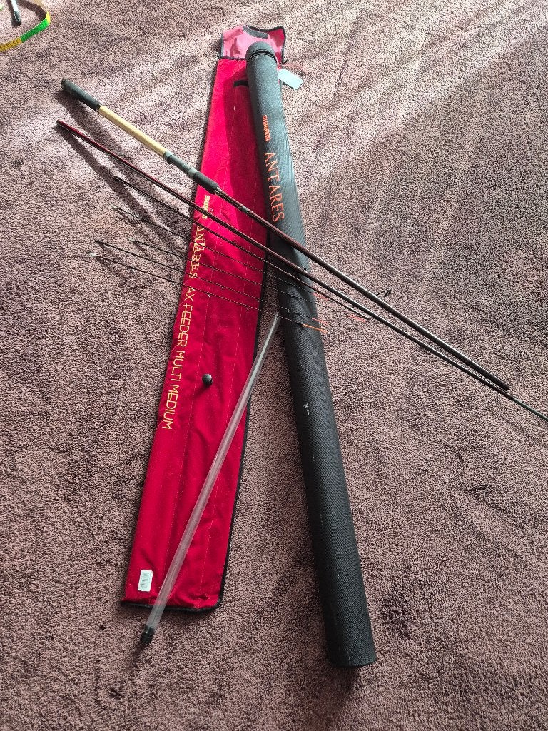 vishengel Shimano, Ophalen, Zo goed als nieuw, Complete hengel