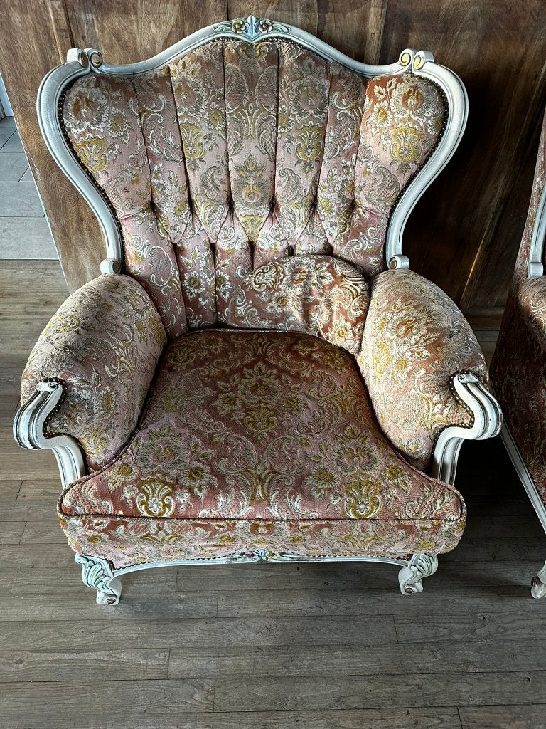 2 kasteel zeteltjes, Maison & Meubles, Fauteuils, Utilisé, Tissus, Enlèvement