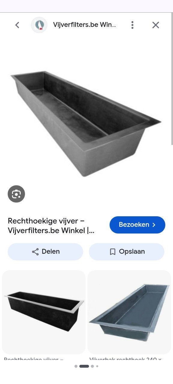 gezocht rechthoekige vijver, Jardin & Terrasse, Enlèvement