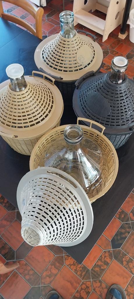 glas Mandfles -10liter, Huis en Inrichting, Keuken | Potten en Pannen, Ophalen
