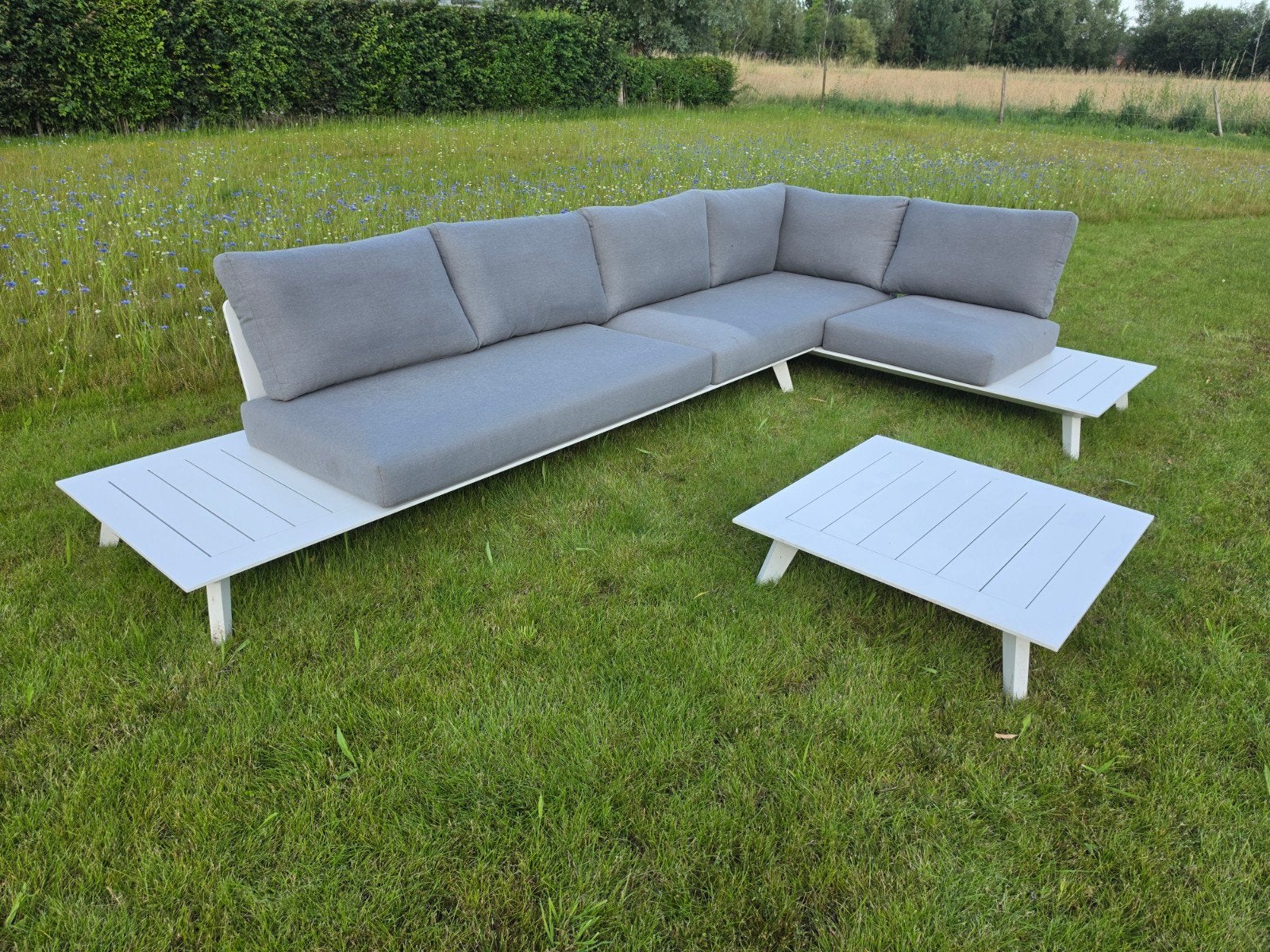 Loungeset, Tuin en Terras, Ophalen, Aluminium, Loungeset