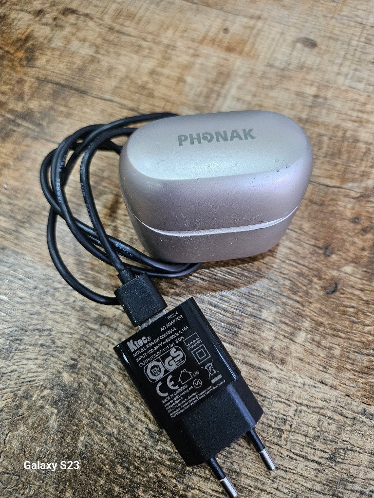 Étui / Boîtier Chargeur Phonak Charger Ease + Adaptateur, Ophalen, Gebruikt, Overige typen
