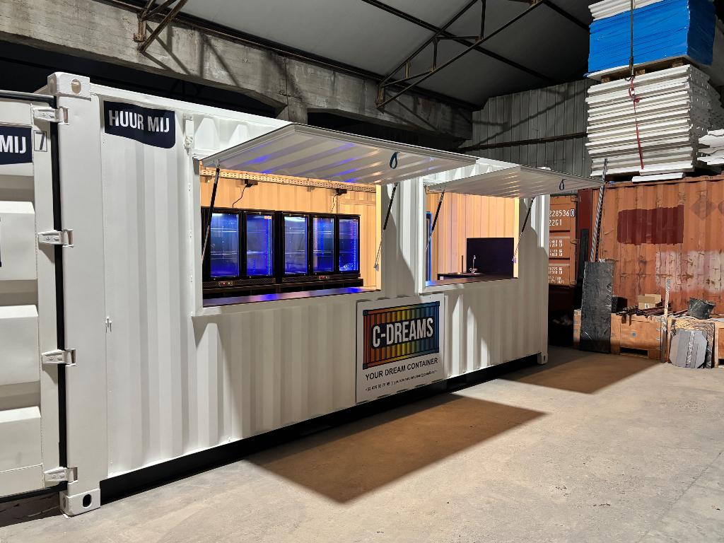 Barcontainer 20 voet (6m) te huur of te koop, Ophalen, Nieuw