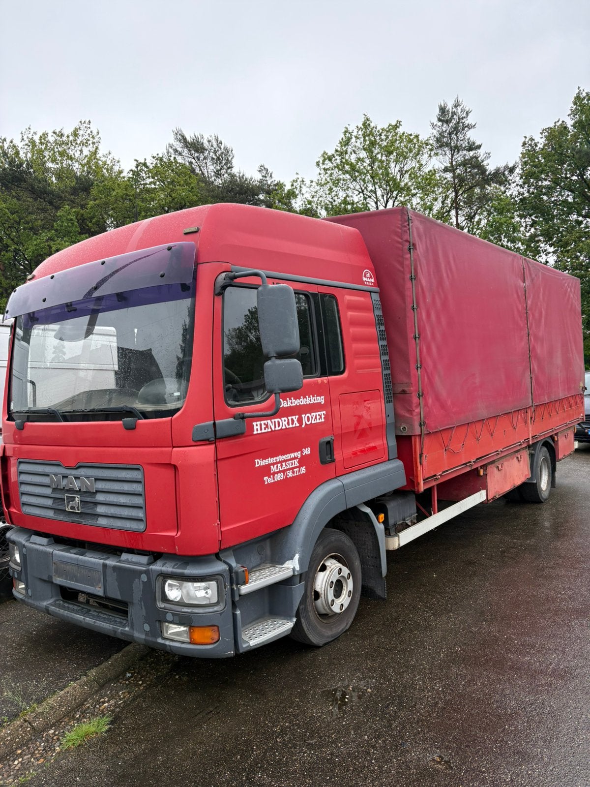 Man tgl210 12 ton, Auto's, Vrachtwagens, MAN, Handgeschakeld, Particulier, Te koop