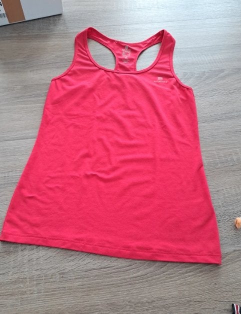 Domyos rood topje Small, Vêtements | Femmes, Tops, Enlèvement ou Envoi, Taille 36 (S), Comme neuf, Rouge