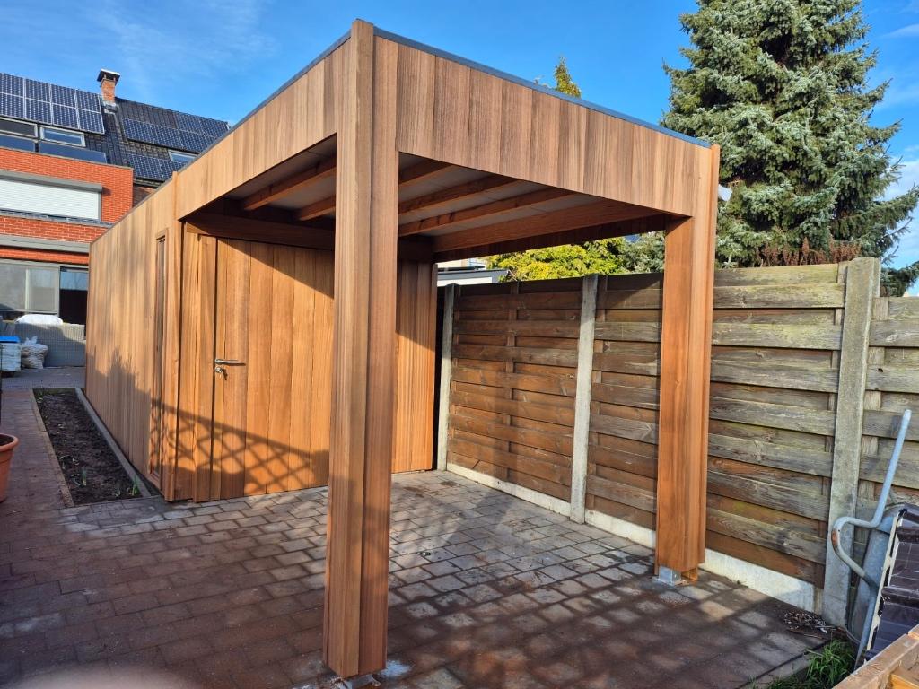Onderhoudsvrij bijgebouw, Ophalen, Nieuw, Hout