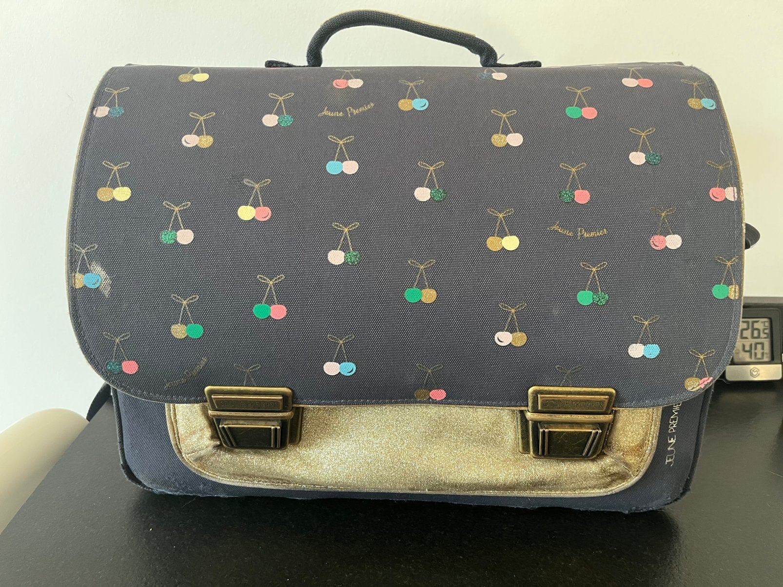 Boekentas en pennenzak Jeune Premier, Handtassen en Accessoires, Tassen | Schooltassen, Blauw, Aktetas of Boekentas, 40 tot 50 cm