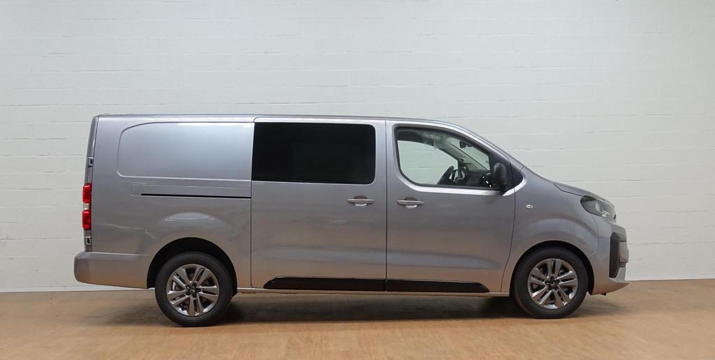 Citroën Jumpy XL 2.2 BlueHDi 180 S&S EAT8 DC, Auto's, Bestelwagens en Lichte vracht, 4 deurs, Stof, Zwart, 4 cilinders