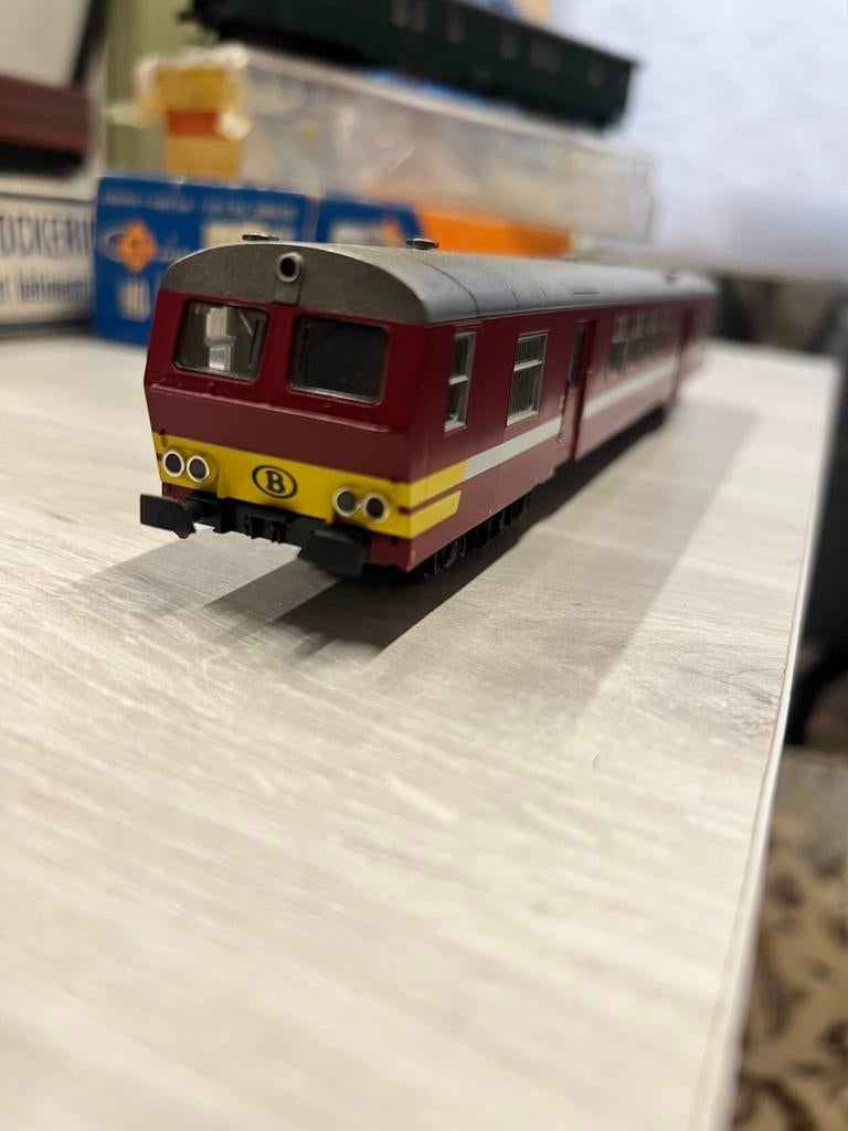Nmbs m2 koprijtuig marklin (dc), Enlèvement ou Envoi, Wagon, Märklin, Courant continu