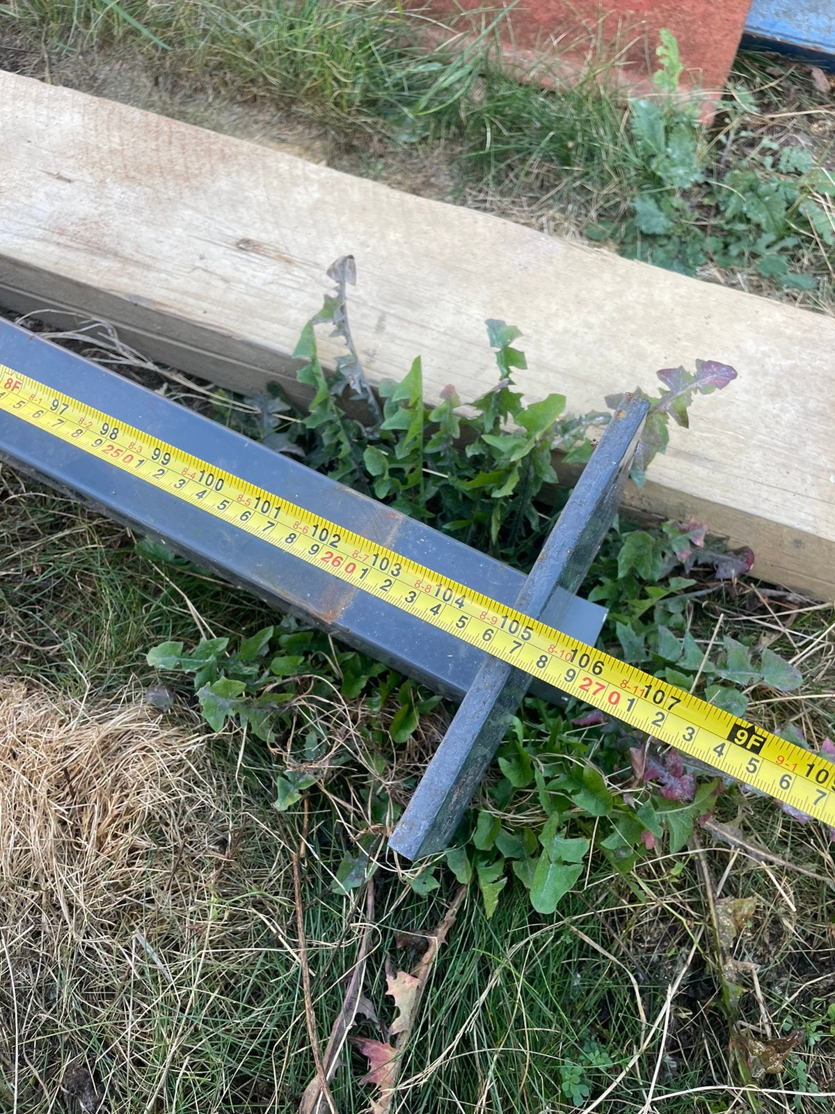 Poutrel 6x6 lengte 265, Doe-het-zelf en Bouw, Ophalen, Zo goed als nieuw