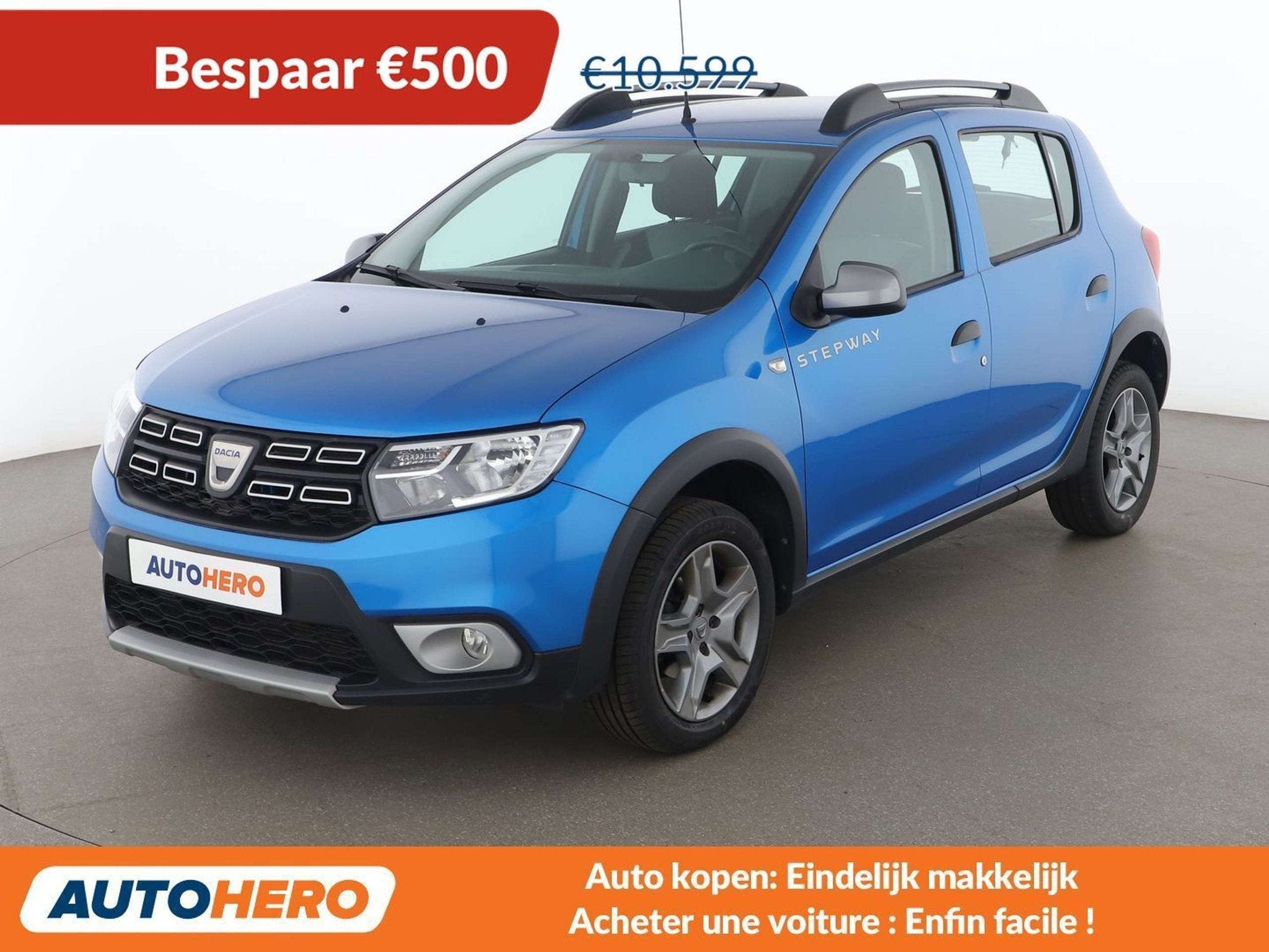 Dacia Sandero 0.9 TCe Advance (année de construction 2019), Achat, Euro 6, Noir, 5 portes
