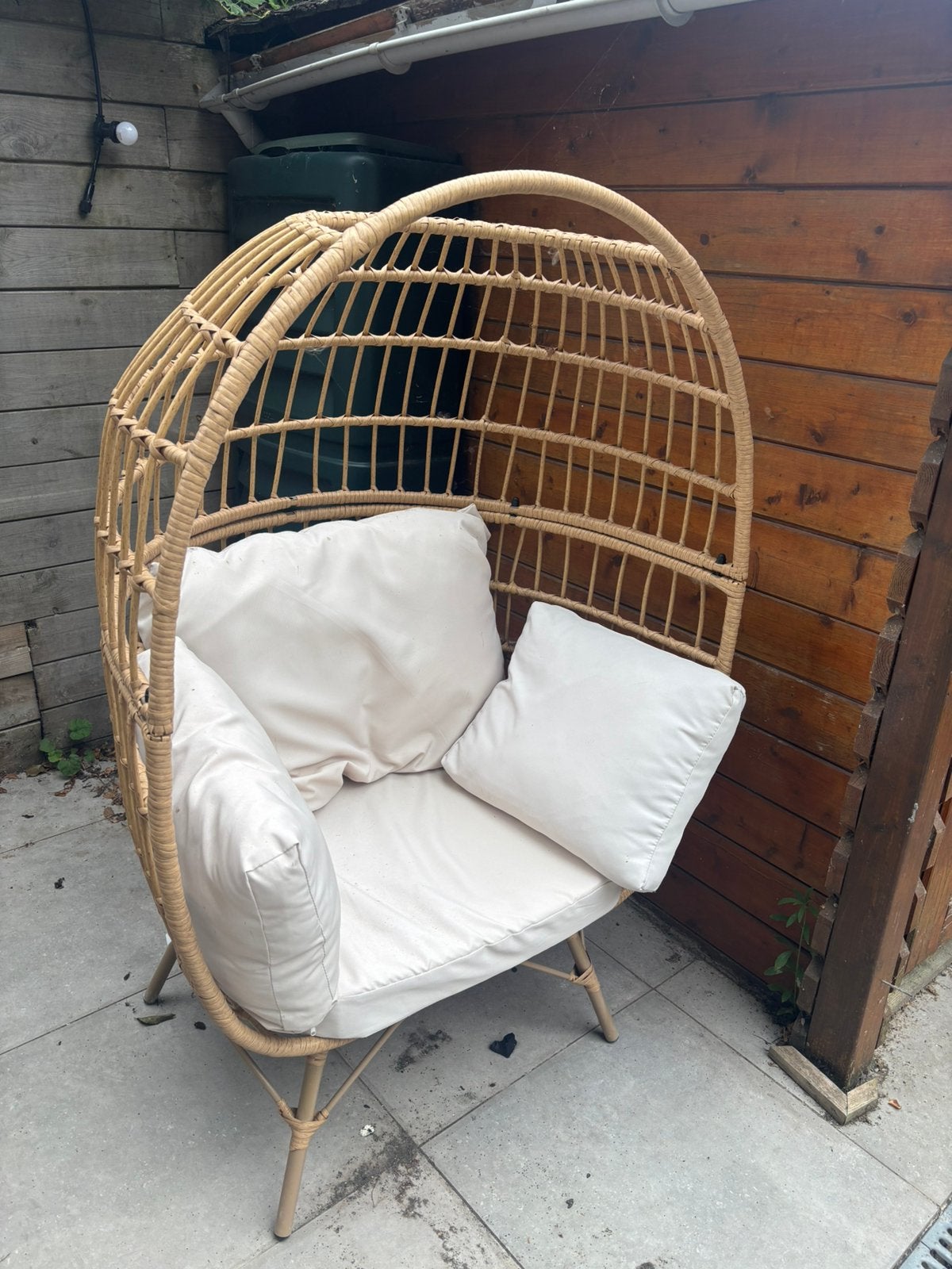 Tuinstoel design, Tuin en Terras, Ophalen, Zo goed als nieuw